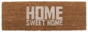 Zerbino con scritta bianca Home Sweet Coir, 75 x 26 cm Home Sweet Home - PT LIVING