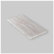 Mensola Da Bagno Per Lavabo Da Appoggio 80x46x4 Cm Effetto Cemento Grigio