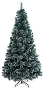 Albero di Natale artificiale New Cortina verde H 210 cm x Ø 120 cm