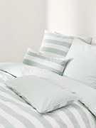 Copripiumino reversibile in cotone a righe Lorena