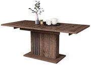 LEONEL Rovere Marrone – TAVOLO MODERNO ALLUNGABILE FINO A 180 cm!