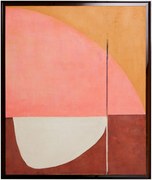 Quadro dipinto a mano con cornice Roseate Hues