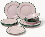 Servizio di piatti Crumble, 4 persone, 12 pz