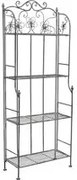 Scaffale 4 ripiani in acciaio 60x158x31 cm