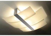 Plafoniera da soffitto in Acciaio e Vetro CELIA 3xE27 da interno Colore del corpo Grigio