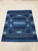 Loribaft Tappeto 190 x 160 Blu (Iran) Annodato A Mano