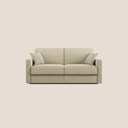 Chris Divano letto in microfibra smacchiabile T11 panna