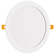 Pannello LED Rotondo 24W 2.400lm Foro Ø225-230mm Osram chip LED Colore Bianco Caldo 3.000K