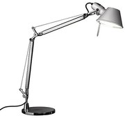 Artemide - Tolomeo Lampada da Tavolo Opaco Alu con Alu Base Artemide