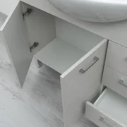 Furniture Limited - Set Mobili da Bagno 2 pz Rovere in Legno