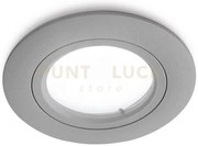 Gfa313 - faretto tondo d.7,8cm 1 luce attacco gu10 colore grigio op...