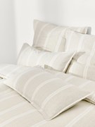 Copripiumino in flanella a righe Belinda