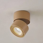 Arcchio Faretto da soffitto LED Rotari, marrone, a 1 anta, 8,9 W