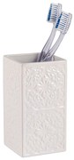 Tazza in ceramica bianca per spazzolini da denti Cordoba - Wenko