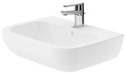 Lavabo H 17.5 x P 46 cm in ceramica bianco