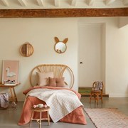 Tikamoon - Testiera per letto bambini in canne di rattan 120 Leontie