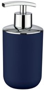 WENKO 22519100 - Dispenser per sapone BRASIL 320 ml blu/cromo lucido