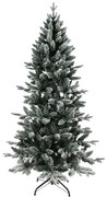 Albero di Natale artificiale innevato Kirkwall verde H 150 cm x Ø 80 cm