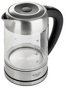 Bollitore Adler AD 1247 Cristallo Grigio Acciaio Vetro 2200 W 1,7 L