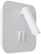 Maytoni C175-WL-01-6W-W - Luce Spot da parete a LED IOS LED/9W/230V bianco