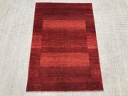 Loribaft Tappeto 100 x 140 Rosso (Iran) Annodato A Mano