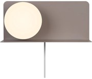 Nordlux - Applique con mensola LILIBETH 1xE14/25W/230V marrone