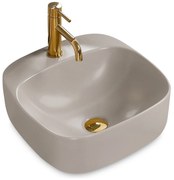 Lavabo da appoggio Rea Luiza 42 Grey MAT