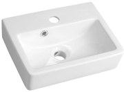 Bruckner - Lavabo NOAM 37,5x28 cm ceramica/bianco