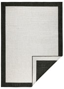 Tappeto da esterno nero e crema , 80 x 150 cm Panama - NORTHRUGS