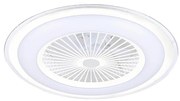Plafoniera LED dimmerabile con ventola ZONDA LED/48W/230V bianco + TC