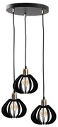 Lampadario su corda GEM 3xE27/60W/230V