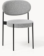 Sedia imbottita in lana Series 430, design Verner Panton