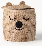 Cesta portaoggetti per bambini con coperchio Bear