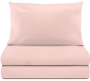 Completo letto 1 piazza e mezza rosa cipria Sugar