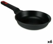 Padella Ø 22 cm Nero Alluminio (6 Unità)