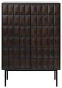 Mobile marrone scuro 90x130 cm Latina - Unique Furniture