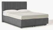 Letto boxspring con contenitore Livia