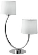 Lampada da Tavolo Lume I ASTORIA L2 Cromo 40W