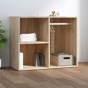 Armadietto Cosmetici Rovere Sonoma 80x40x65cm Legno Multistrato /