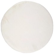 Tappeto bianco , Ø 120 cm Fox Liso - Universal