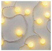 Catena LED da esterno natalizia 40xLED/9m IP44 bianco caldo