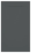 Piatto Doccia 80x80 Effetto Pietra Duplach "Zeus" Antracite