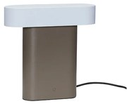 Hübsch - Sleek Lampada da Tavolo Brown/Light Grey Hübsch