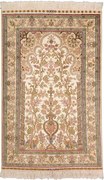 Hereke Tappeto 80x130 Beige (Cina) Annodato A Mano