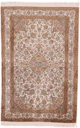 Cashmere Silk Tappeto orientale 190 x 130 (Indian) Annodato A Mano