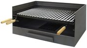 Barbecue Imex el Zorro Centrotavolo Grill Carbone Nero Acciaio inossidabile 61 x 40 x 32 cm