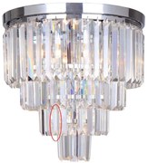 Zuma Line - Cristallo di ricambio per lampadario AMEDEO 10 cm