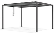NIMBUS - pergola bioclimatica in alluminio 3x4