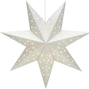 Markslöjd 704416 - Decorazione di Natale SOLVALLA 1xE14/25W/230V argento 45 cm