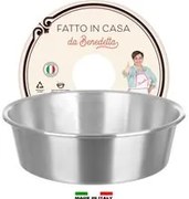 Tortiera alta 24 cm Fatto in casa da Benedetta alluminio